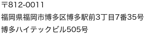 協会の所在地
